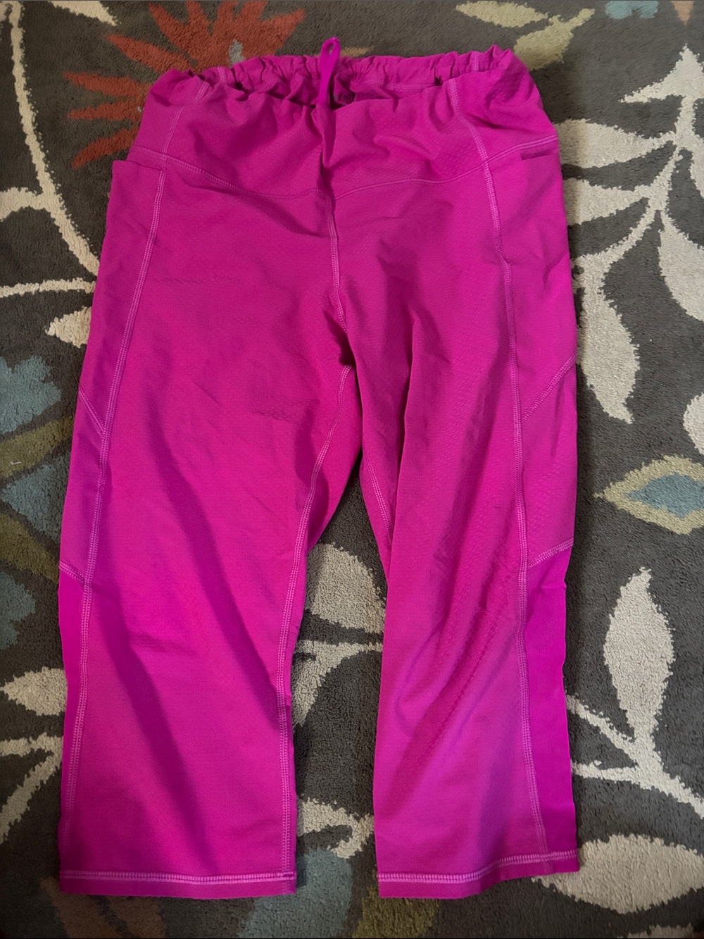 Women’s ' Bright Magenta Active Capri Pants